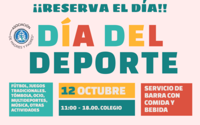 Reserva el día: 12 de octubre. Día del deporte