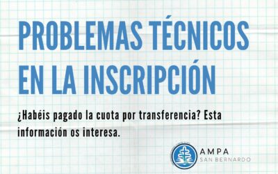 Problema con la documentación de alta en la AMPA