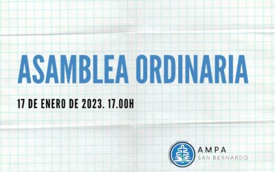 CONVOCATORIA DE ASAMBLEA GENERAL ORDINARIA