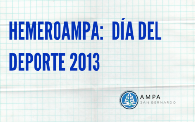 HemeroAMPA: Día del deporte 2013