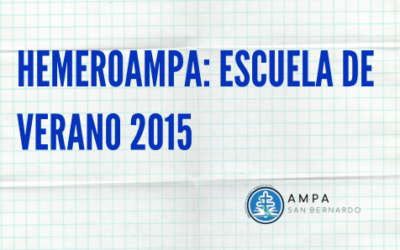 HemeroAMPA: Escuela de Verano 2015