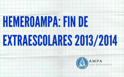 HemeroAMPA: Finalizan las actividades extraescolares del curso 2013/14