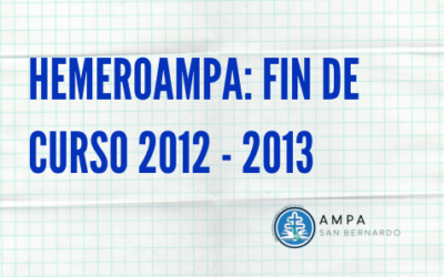 HemeroAMPA: Adiós al curso 2012/13
