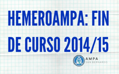 HemeroAMPA: Fin del curso 2014/15