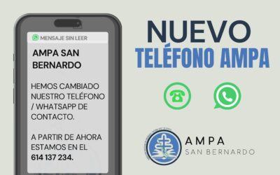 Nuevo teléfono de la AMPA